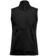 BHV-3W Stormtech Ladies Cascades Soft Shell Bodywarmer Black / Black colour image